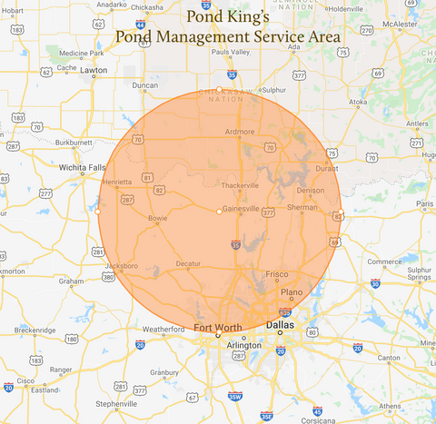 Pond King Pond and Lake Management Service Area